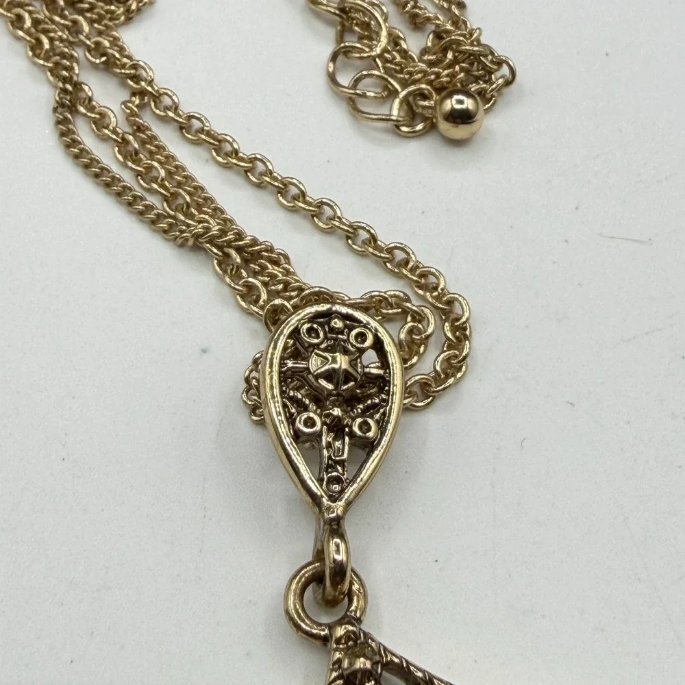 Charming Charlie ornate gold